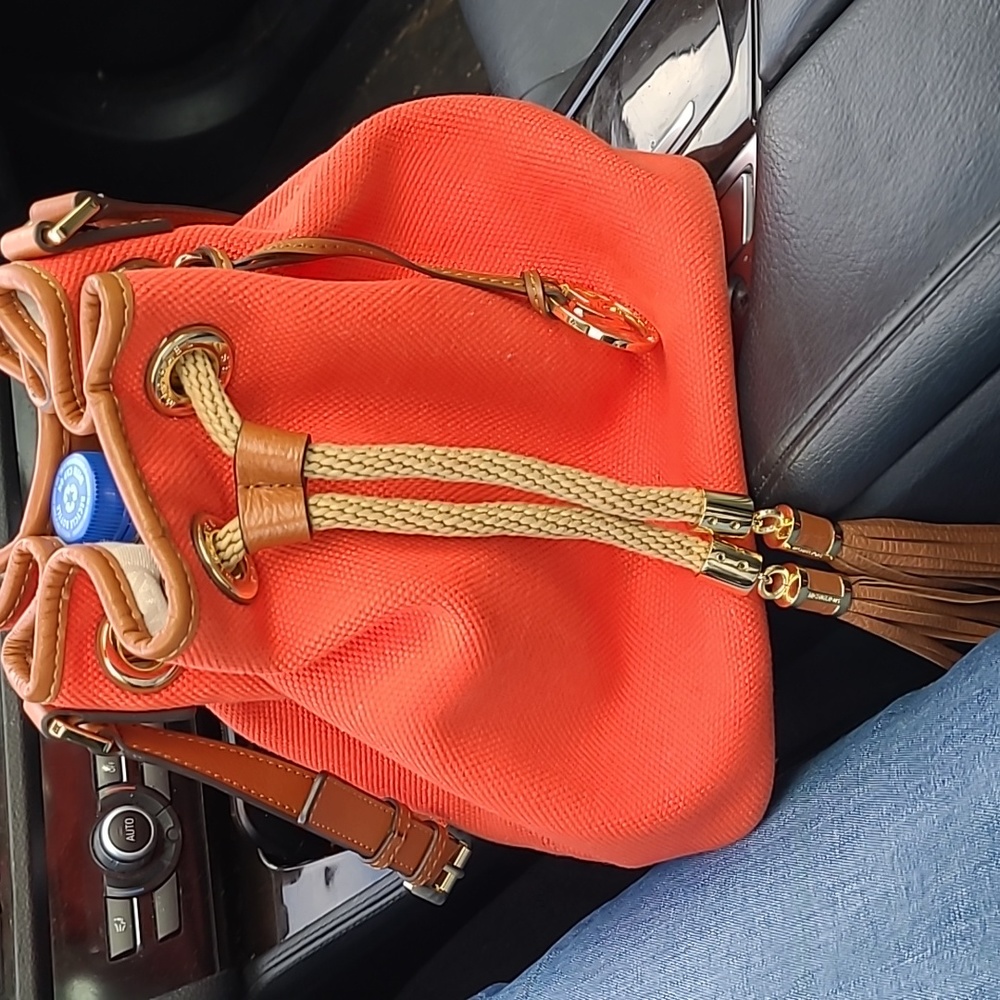 Micheal kors drawstring bag